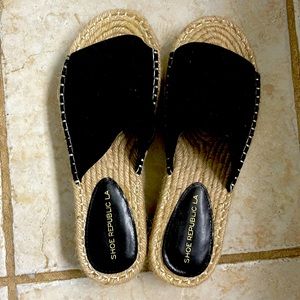Shoe republic LA slides. Worn once! Size 7